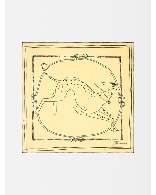 Jacquemus Metallic The Dalmatien Scarf