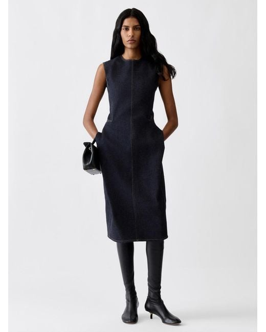 Jacquemus Black Das De-Nîmes Cubisto Kleid