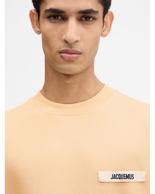 Jacquemus Natural The Gros Grain Sweatshirt