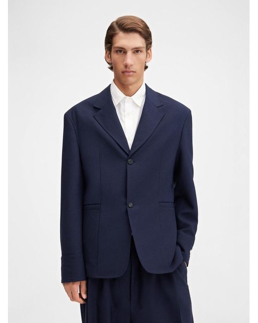 Jacquemus Blue The Canevas Jacket