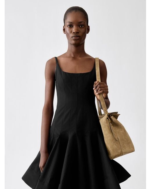 Jacquemus Black The Agave Mini Dress