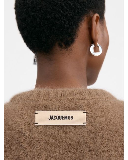 Jacquemus White The Nuvola Sweater