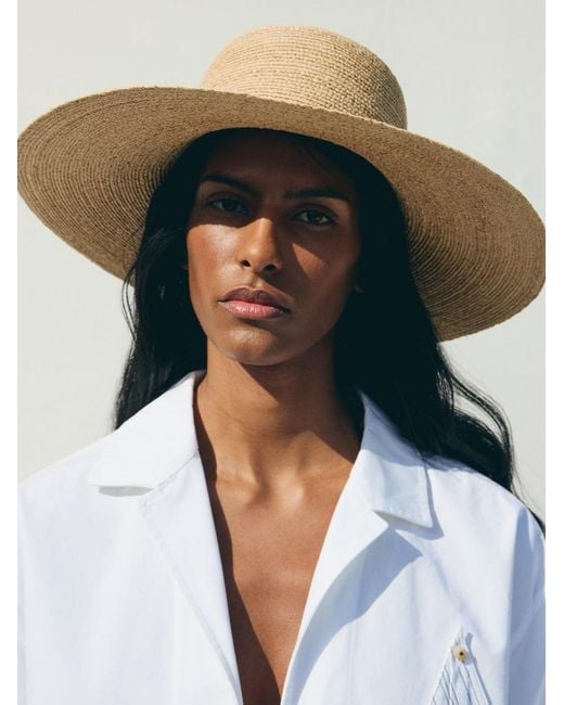 Jacquemus White The Sole Hat