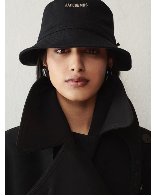 Jacquemus Black The Gadjo Bucket Hat