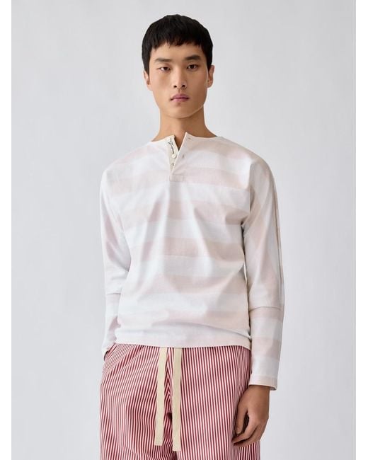 Jacquemus White The Marinière Long-Sleeve T-Shirt