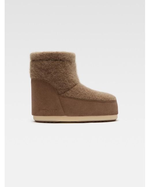 Gli Moon Boot Mohair di Jacquemus in Natural