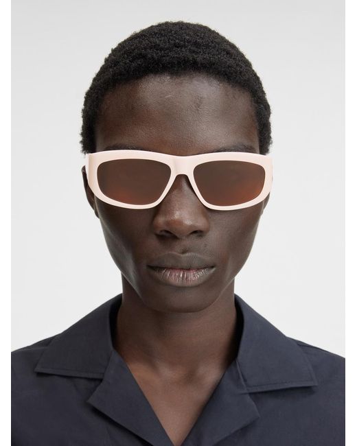 Jacquemus Natural The Pilota Sunglasses