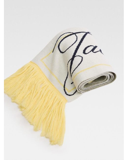 Sciarpa Liga di Jacquemus in Metallic