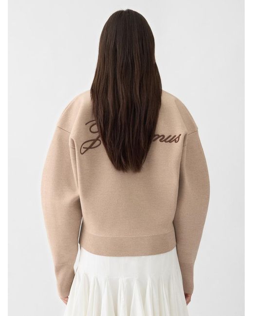 Jacquemus White The Piqué Sweater