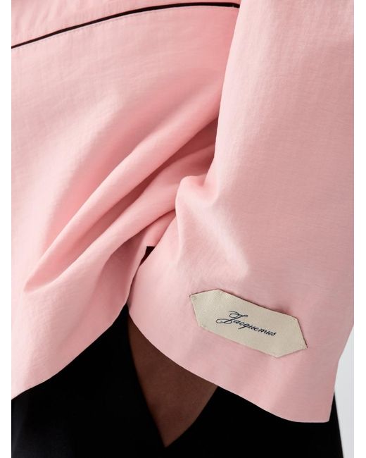 Jacquemus Pink La Veste Palmier