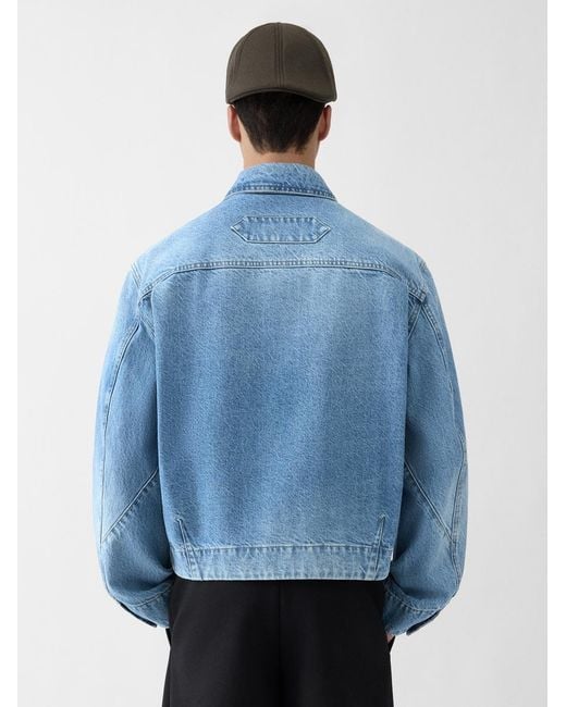 Jacquemus Blue The Mirada De-Nîmes Denim Jacket