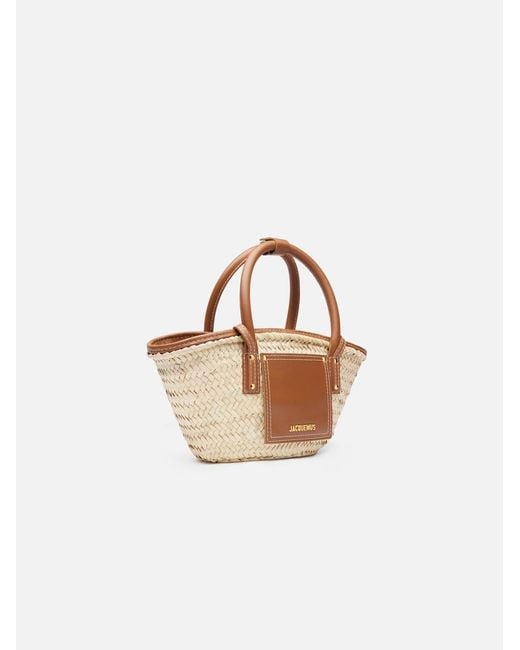 Jacquemus White The Small Soli Basket