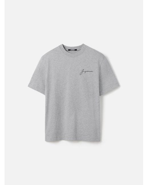 Jacquemus Gray The London Corgi T-Shirt