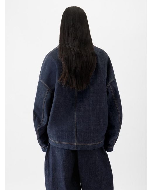 Jacquemus Blue The De-Nîmes Denim Cardigan