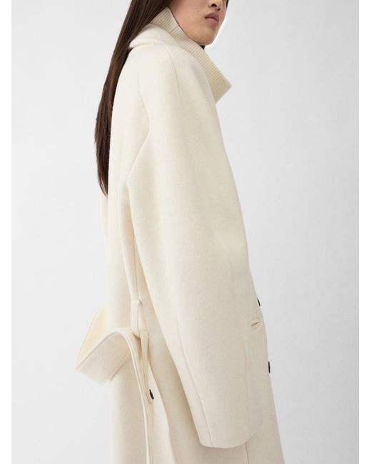 Jacquemus White The Coat