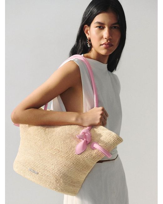 Jacquemus Pink The Turismo Basket