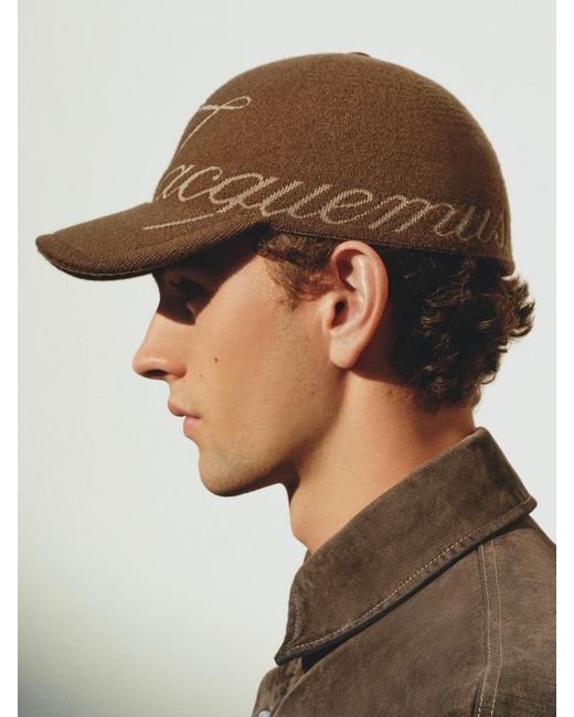 Jacquemus Natural The Atelier Baseball Cap