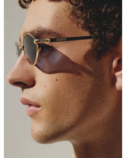 Jacquemus Blue The Sirocco Sunglasses