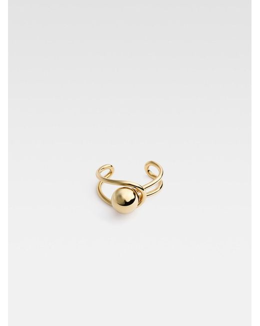 Jacquemus White The Round Nodo Bracelet