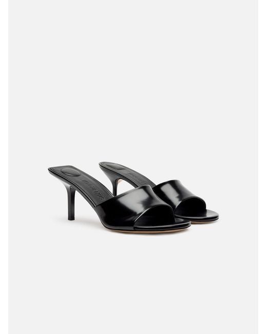 Jacquemus Black The Cubisto Mules