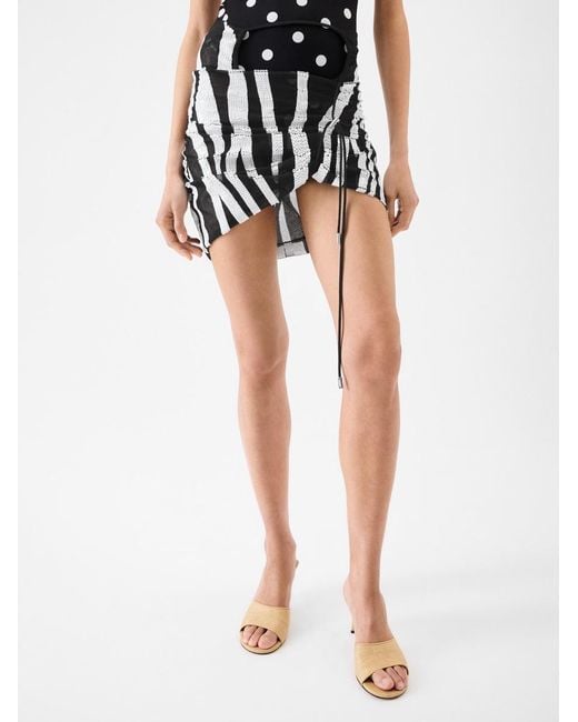 Jacquemus White The Spiaggia Mini Skirt