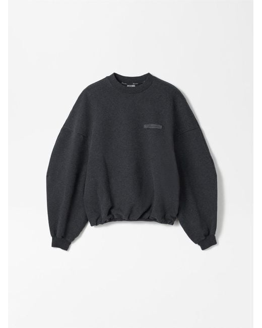 Jacquemus Blue The Ruban Sweatshirt for men