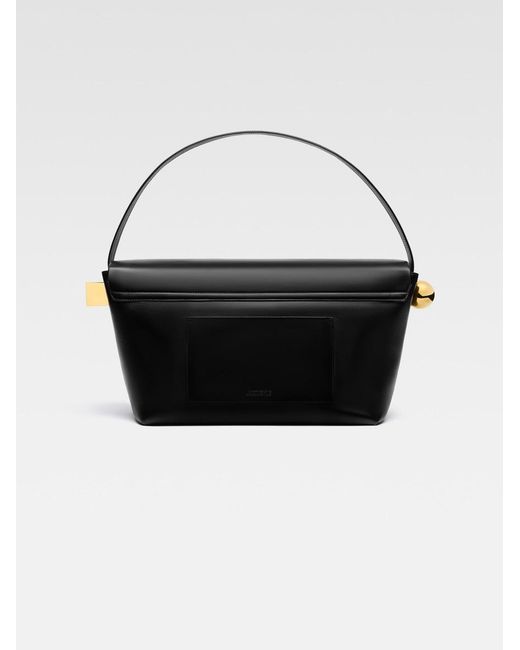 Jacquemus Black The Large Rond Carré