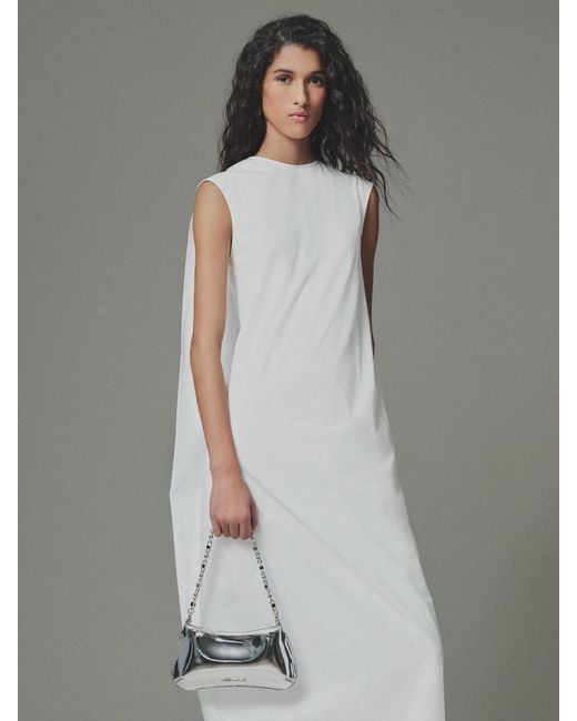 Jacquemus White The Small Bisou Chaîne