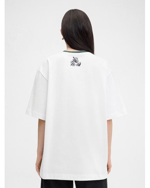 Jacquemus White The Torneo T-Shirt
