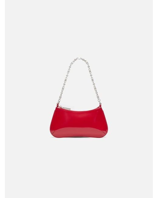 Jacquemus Red The Small Bisou Chaîne