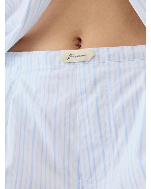 Jacquemus Blue Die Amelo Shorts
