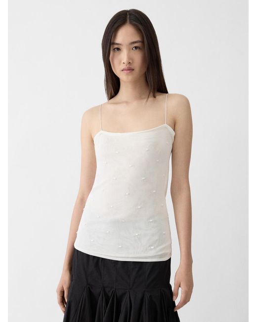 Jacquemus White The Plumetis Knit