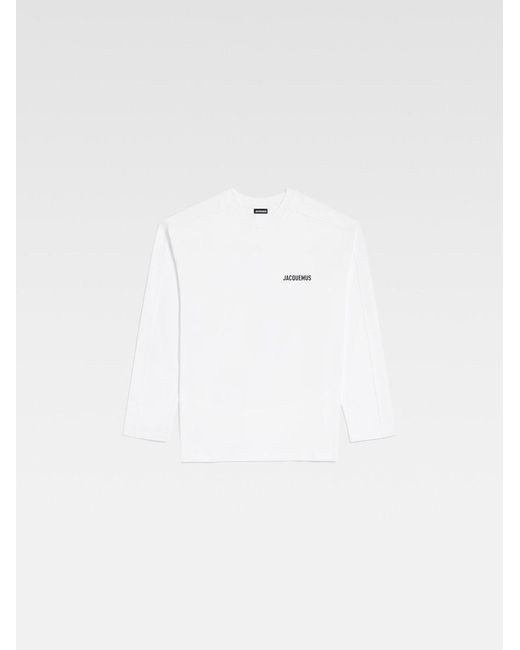 Le T-Shirt Montaigne Jacquemus en coloris White
