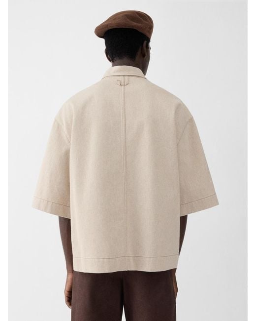 Jacquemus Natural The Paysan De-Nîmes Denim Shirt
