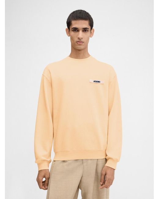 Jacquemus Natural The Gros Grain Sweatshirt