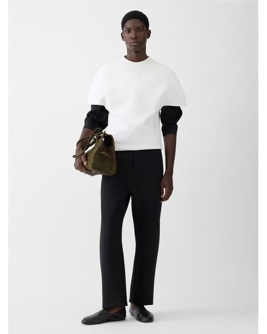 Jacquemus White The Gardian Pants