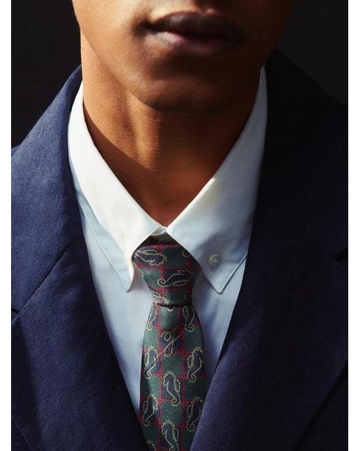 Jacquemus White The Hippocampe Tie