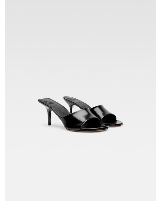Jacquemus Black The Cubisto Mules