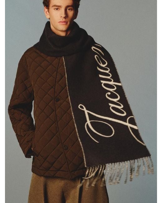 Jacquemus Blue The Atelier Scarf