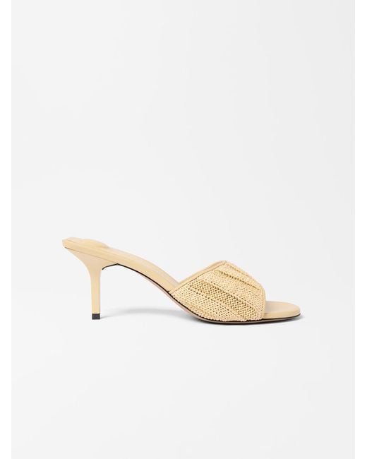 Jacquemus White The Cubisto Mules