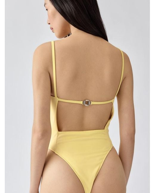 Jacquemus White The Sole Swimsuit