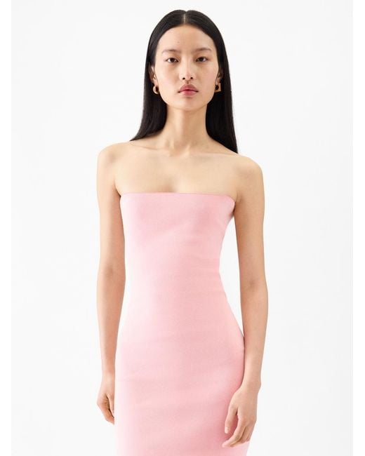 Jacquemus Pink The Sera Knit Dress