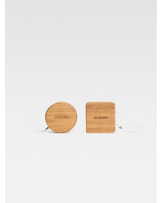 Les Yoyos Rond Carré Jacquemus en coloris White