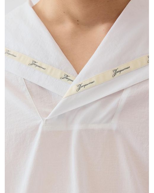 Jacquemus White The Marin Top