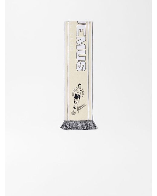 Sciarpa Supporter di Jacquemus in White da Uomo