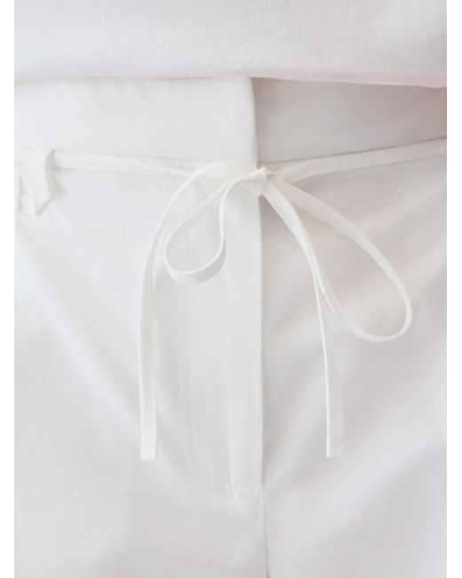 Jacquemus White The Marin Shorts