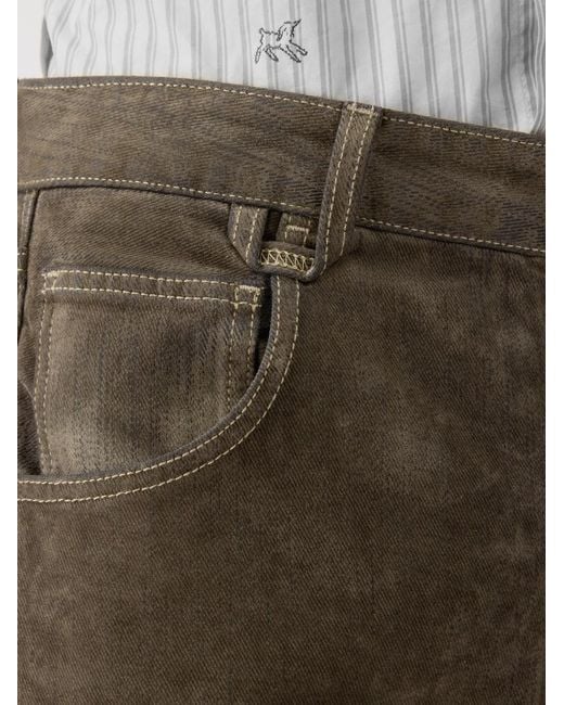 Jacquemus Green The Mirada De-Nîmes Denim Pants