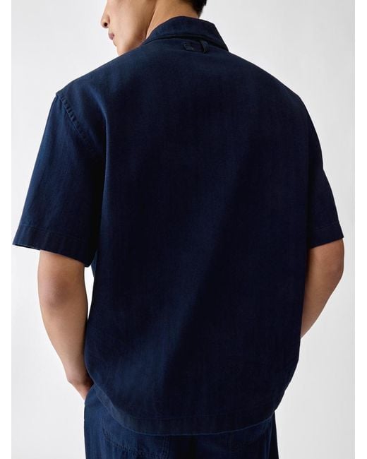 Jacquemus Blue The Pyjama Denim Shirt