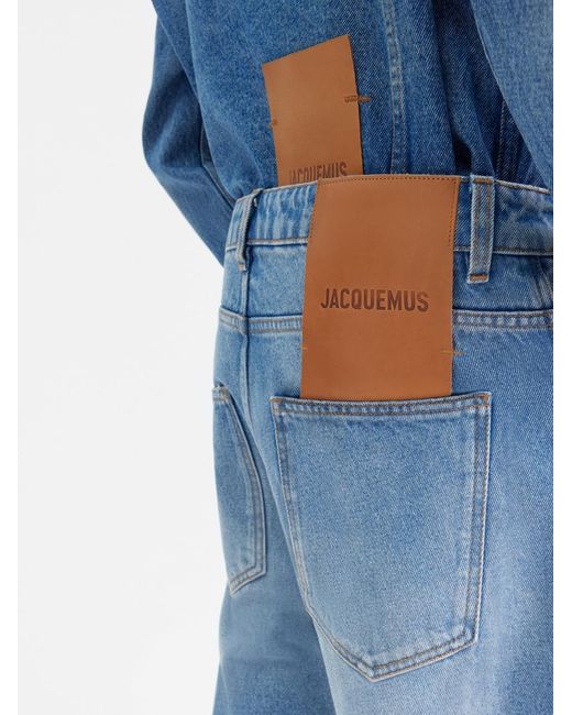 Jacquemus Blue The Wide De-Nîmes Denim Pants for men