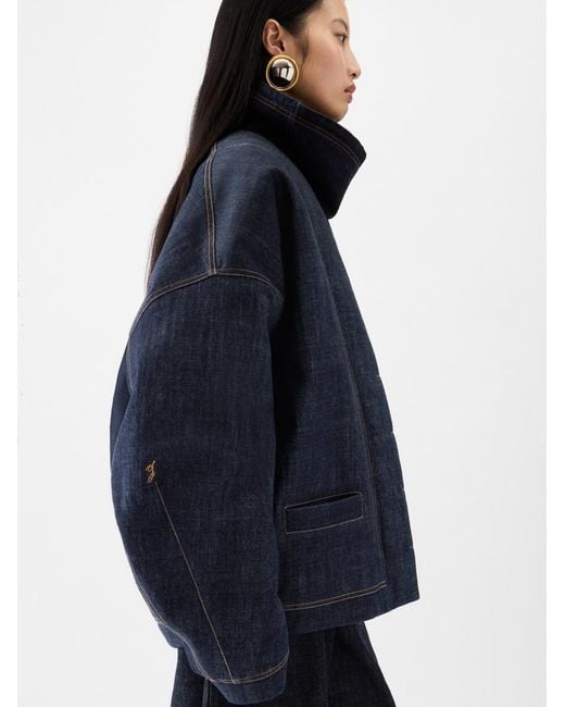 Jacquemus Blue The De-Nîmes Denim Cardigan